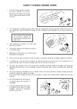 Preview for 2 page of Hitachi RAC-08CH9 Service Manual