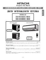 Предварительный просмотр 27 страницы Hitachi RAC-08KH2 Instruction Manual