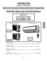 Предварительный просмотр 79 страницы Hitachi RAC-08KH2 Instruction Manual