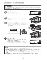 Preview for 20 page of Hitachi RAC-08LH1 Instruction Manual