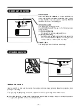 Preview for 11 page of Hitachi RAC-08LH1 Service Manual