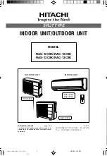 Hitachi RAC-10C9K Instruction Manual preview