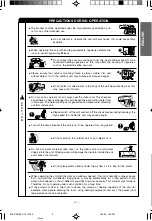 Preview for 3 page of Hitachi RAC-10C9K Instruction Manual