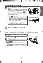 Preview for 13 page of Hitachi RAC-10C9K Instruction Manual