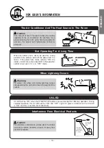 Предварительный просмотр 19 страницы Hitachi RAC-10CE9 Instruction Manual