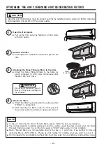 Предварительный просмотр 20 страницы Hitachi RAC-10CE9 Instruction Manual