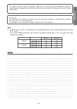 Предварительный просмотр 25 страницы Hitachi RAC-10CE9 Instruction Manual