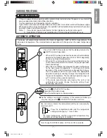 Предварительный просмотр 7 страницы Hitachi RAC-10EH1 Instruction Manual