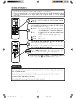 Предварительный просмотр 8 страницы Hitachi RAC-10EH1 Instruction Manual