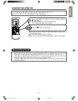 Предварительный просмотр 9 страницы Hitachi RAC-10EH1 Instruction Manual