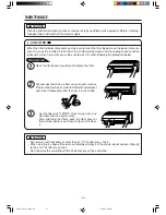 Предварительный просмотр 16 страницы Hitachi RAC-10EH1 Instruction Manual