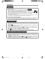 Предварительный просмотр 18 страницы Hitachi RAC-10EH1 Instruction Manual