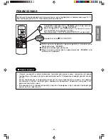 Предварительный просмотр 29 страницы Hitachi RAC-10EH1 Instruction Manual