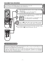 Предварительный просмотр 11 страницы Hitachi RAC-10EX9 User Manual