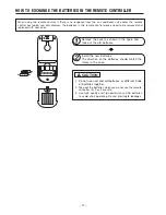 Предварительный просмотр 14 страницы Hitachi RAC-10G5 Instruction Manual