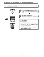 Предварительный просмотр 39 страницы Hitachi RAC-10G5 Instruction Manual