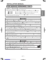 Предварительный просмотр 19 страницы Hitachi RAC-10GH5 Service Manual