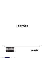 Предварительный просмотр 47 страницы Hitachi RAC-10GH5 Service Manual