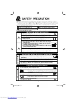 Предварительный просмотр 2 страницы Hitachi RAC-10MH1 Instruction Manual