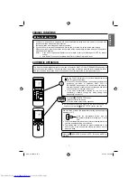 Предварительный просмотр 7 страницы Hitachi RAC-10MH1 Instruction Manual