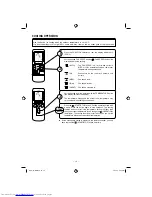 Предварительный просмотр 10 страницы Hitachi RAC-10MH1 Instruction Manual