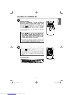 Предварительный просмотр 15 страницы Hitachi RAC-10MH1 Instruction Manual