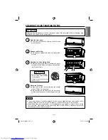 Предварительный просмотр 19 страницы Hitachi RAC-10MH1 Instruction Manual