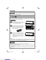 Предварительный просмотр 20 страницы Hitachi RAC-10MH1 Instruction Manual