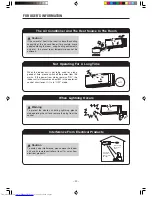 Preview for 20 page of Hitachi RAC-10SH1 Instruction Manual