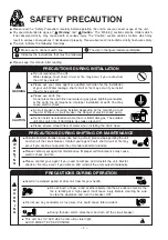 Предварительный просмотр 2 страницы Hitachi RAC-13C8 Instruction Manual