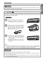 Предварительный просмотр 21 страницы Hitachi RAC-13C8 Instruction Manual