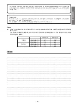 Предварительный просмотр 25 страницы Hitachi RAC-13C8 Instruction Manual