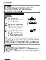 Preview for 20 page of Hitachi RAC-18C Instruction Manual