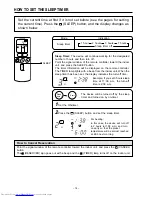 Предварительный просмотр 14 страницы Hitachi RAC-18CH7 Instruction Manual