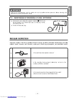 Preview for 21 page of Hitachi RAC-18EH2 Instruction Manual