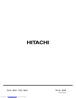 Preview for 53 page of Hitachi RAC-18G5 Service Manual