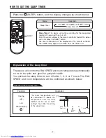 Preview for 10 page of Hitachi RAC-18G5 User Manual