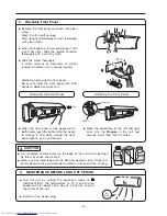 Preview for 18 page of Hitachi RAC-18G5 User Manual