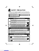 Preview for 2 page of Hitachi RAC-18KH Instruction Manual