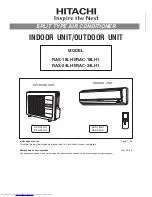 Preview for 1 page of Hitachi RAC-18LH1 User Manual