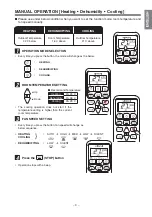 Предварительный просмотр 7 страницы Hitachi RAC-18WED Instruction Manual