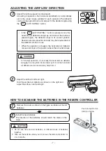 Предварительный просмотр 11 страницы Hitachi RAC-18WED Instruction Manual