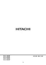 Preview for 59 page of Hitachi RAC-18WEF Service Manual