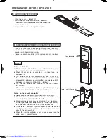 Preview for 6 page of Hitachi RAC-18WPA Instruction Manual