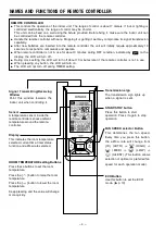 Предварительный просмотр 4 страницы Hitachi RAC-18WPAG Manual