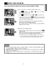 Предварительный просмотр 21 страницы Hitachi RAC-18WPAG Manual