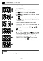 Предварительный просмотр 22 страницы Hitachi RAC-18WPAG Manual