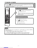 Preview for 16 page of Hitachi RAC-18WPB Instruction Manual