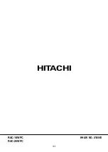 Preview for 43 page of Hitachi RAC-18WPC Service Manual