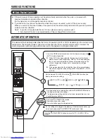 Предварительный просмотр 10 страницы Hitachi RAC-18WSPA Instruction Manual